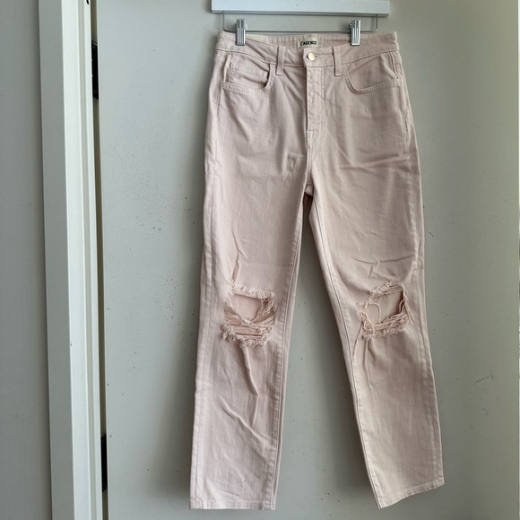 L’AGENCE Katrina High Rise Straight in Quartz Destruction NWT - Picture 2 of 6